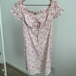 Miss Lola pink floral dress